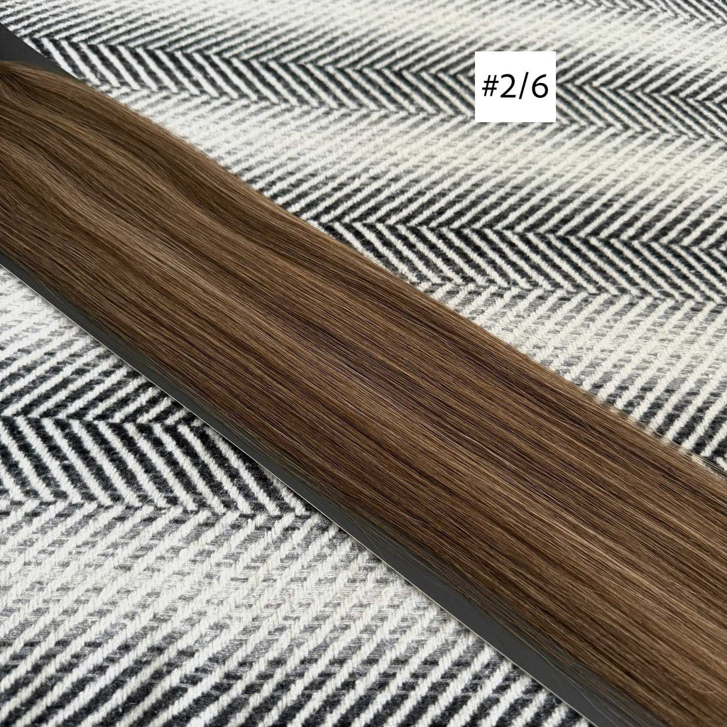 Russian Virgin Hair Extensions Colour Match | 2 Piece Tape Extensions