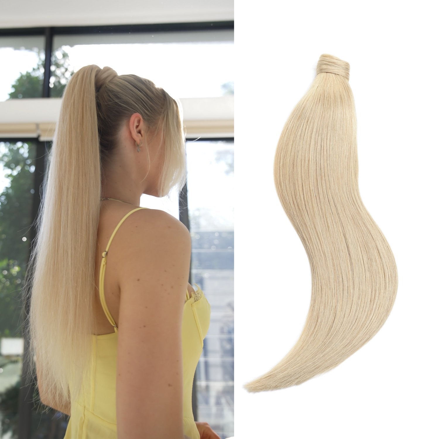 Ponytail Hair Extension #51 Champagne Blonde