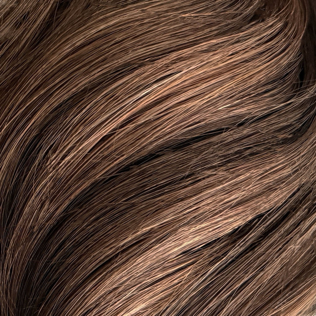 Genius Weft Hair Extensions #2c/10 Chocolate and Caramel Highlights