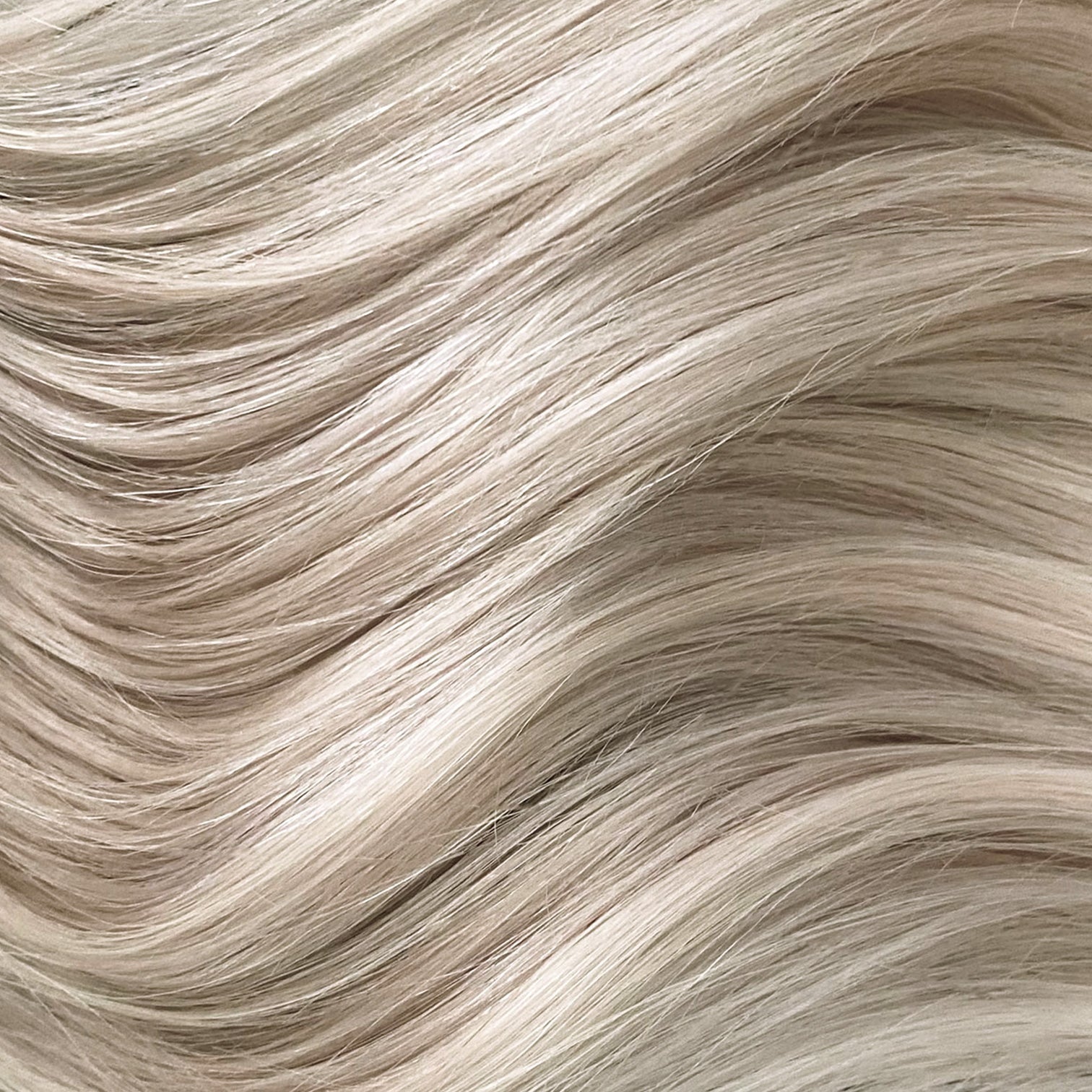 Clip In Hair Extensions #60a Cool Platinum Blonde 17"