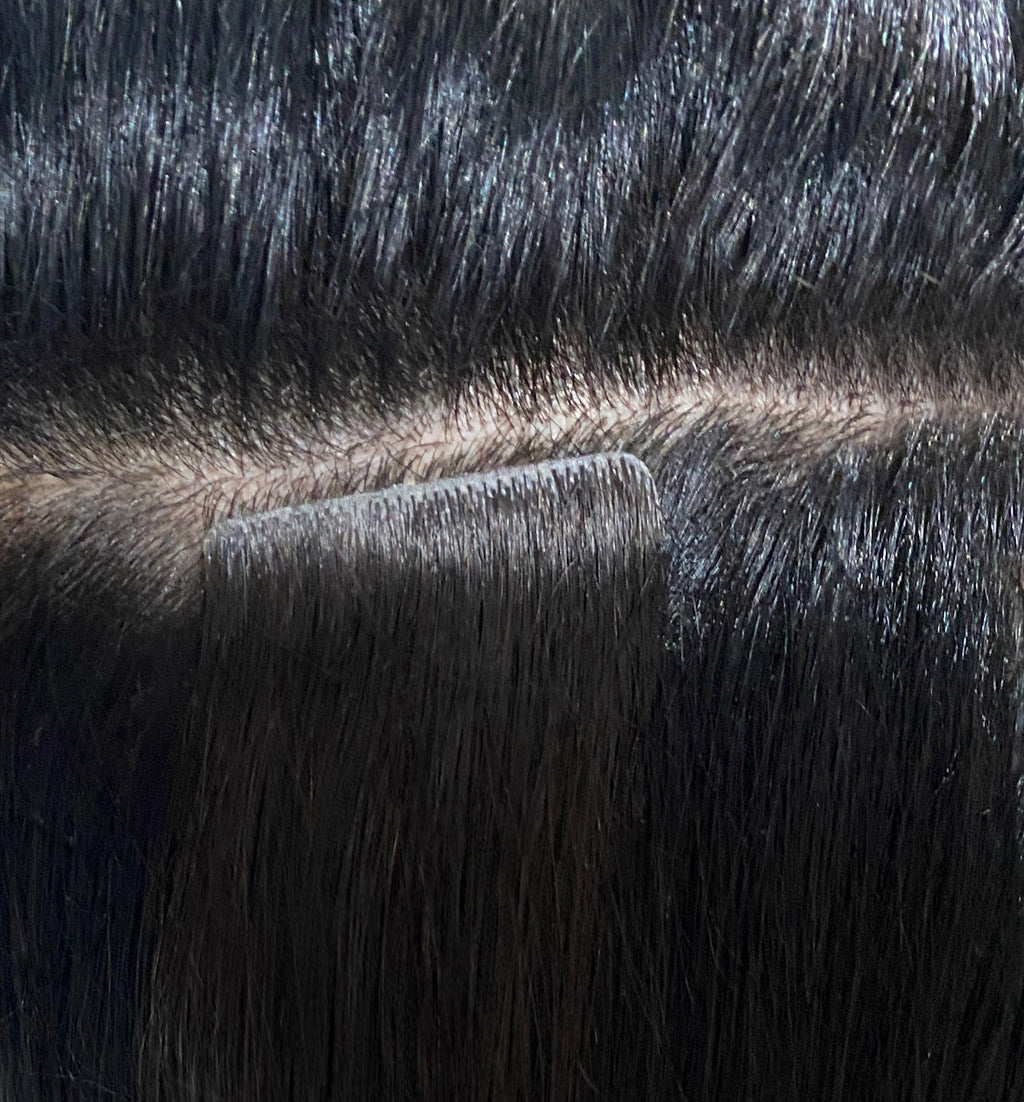 Invisible Tape Hair Extensions #6 Medium Brown