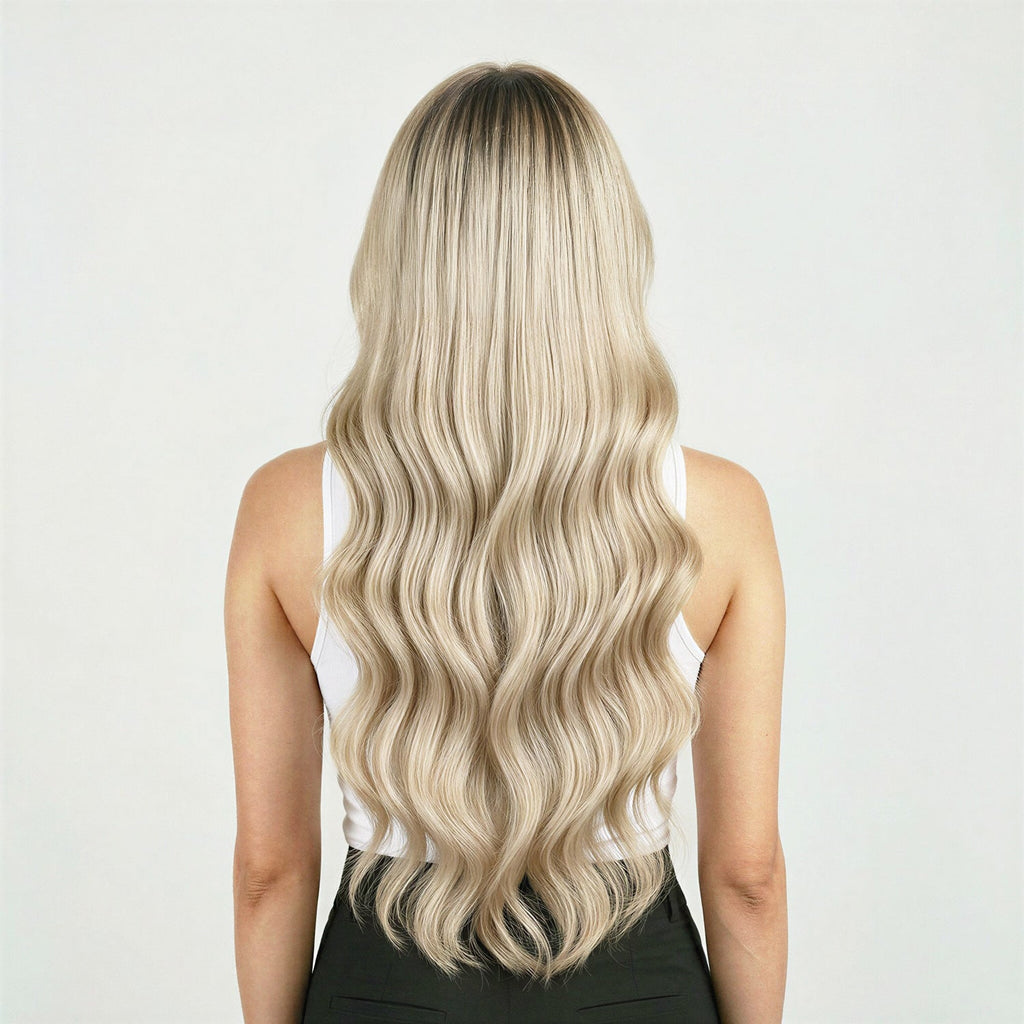 Genius Weft Hair Extensions   #18a Ash Blonde