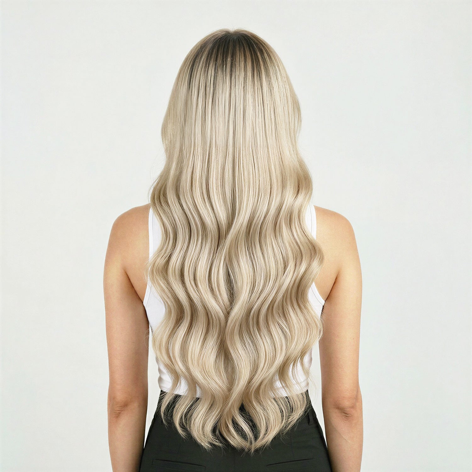 Genius Weft Hair Extensions   #18a Ash Blonde