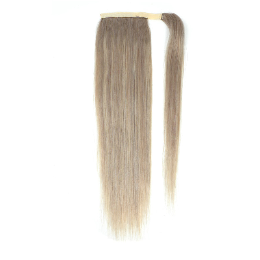 Ponytail Hair Extensions #17/17/1001 Cool Beige and Pearl Blonde Balayage